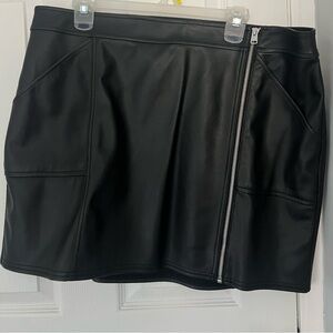 Express Pleather Skirt